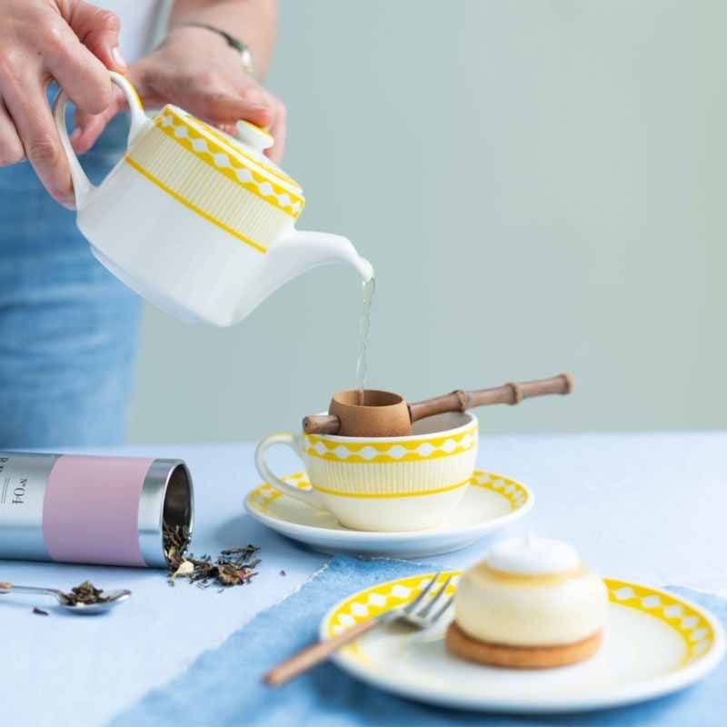 Fern&Co. X Melez The Afternoon Tea Collection Sunlight Çay Fincanı