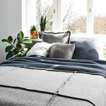 GREY WAVE YATAK ÖRTÜSÜ 250*250