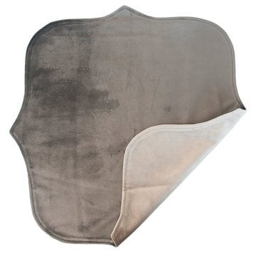 Velvet Supla/2'li set Amerikan Servis-Siyah