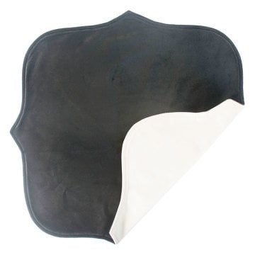 Velvet Supla/2'li set Amerikan Servis-Siyah