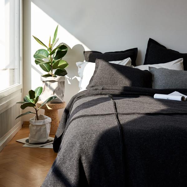 ANTHRACITE WAVE YATAK ÖRTÜSÜ 180*250