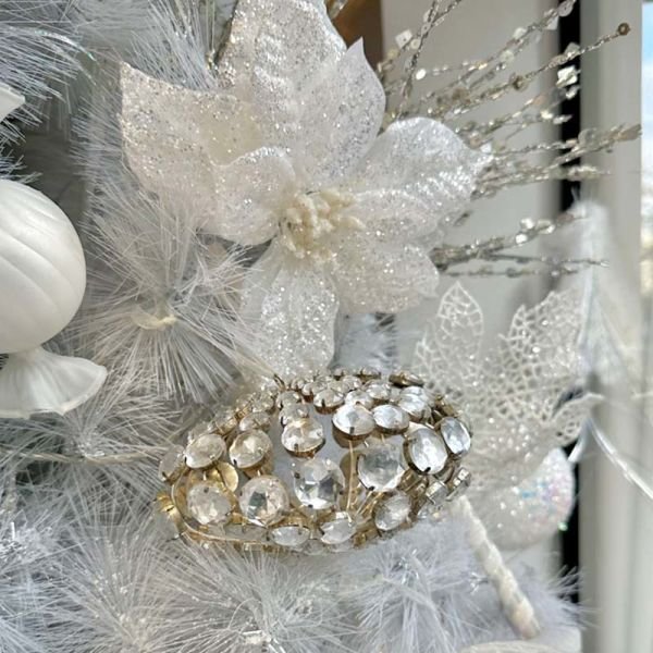 Chandelier Taşlı Yılbaşı Süsü 16cm