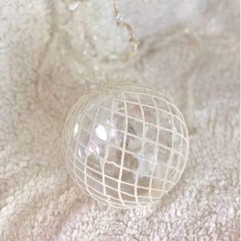 Snowball Cam Yılbaşı Süsü 12cm
