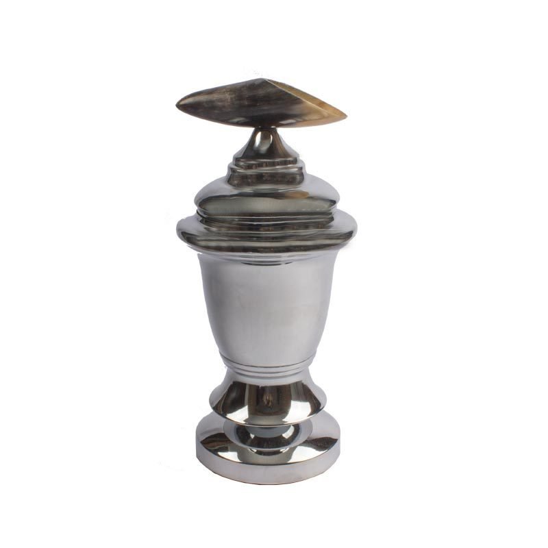 Horn Lid Vase