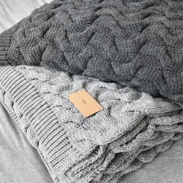 CHUNKY GREY YATAK ÖRTÜSÜ 180*240