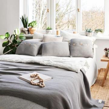 SENSE GREY YATAK ÖRTÜSÜ 130*240