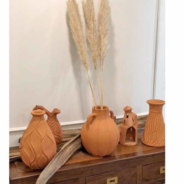 Terracotta Sand Vazo