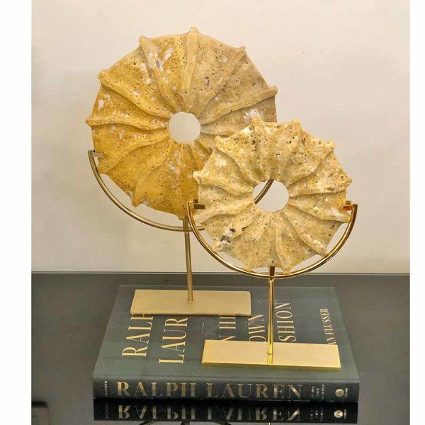 Black Star Decor / Set of 2 Natural