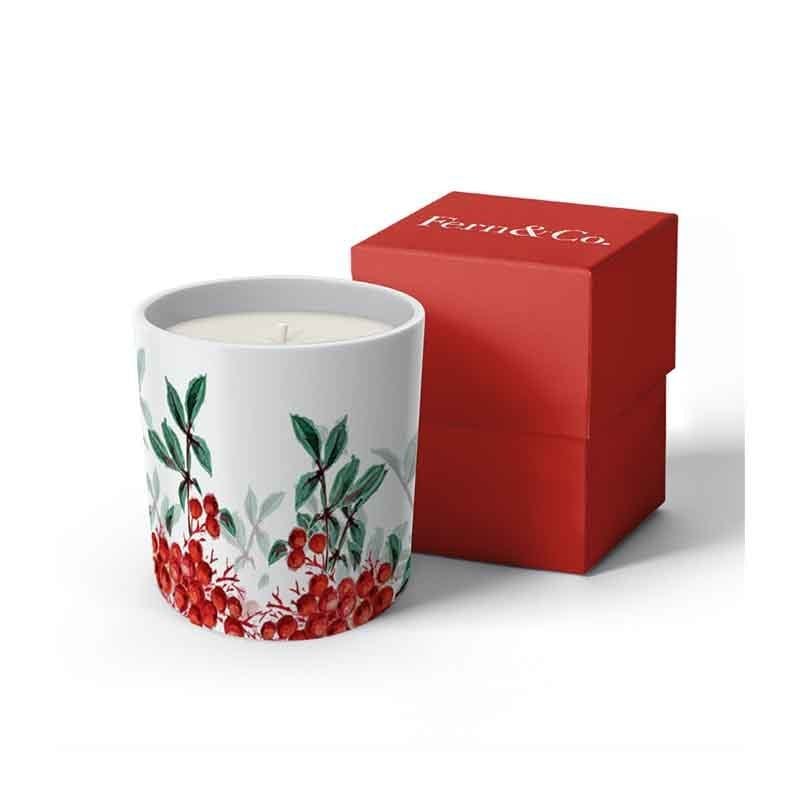 Red Berry Vanilyalı Mum / Hediye Kutulu