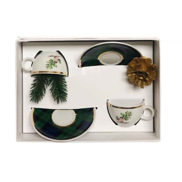 Wintertale Set of 2 Coffee Cups / With Gift Box