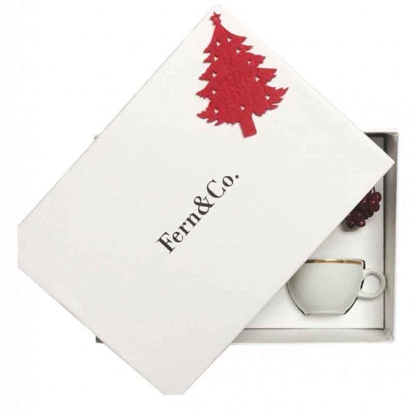 Red Berry 2’li Kahve Fincan Seti / Hediye Kutulu