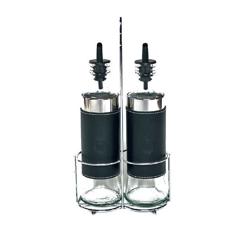 Taba Deri Aksesuarlı Yağlık&Sirkelik Siyah