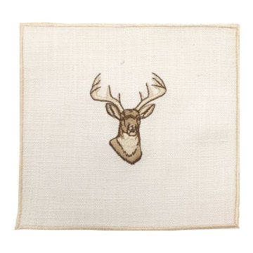 Deer Cocktail Napkin/2 Set