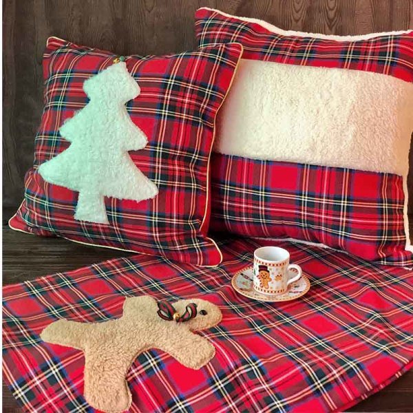 Teddy Tree Yastık Kılıfı