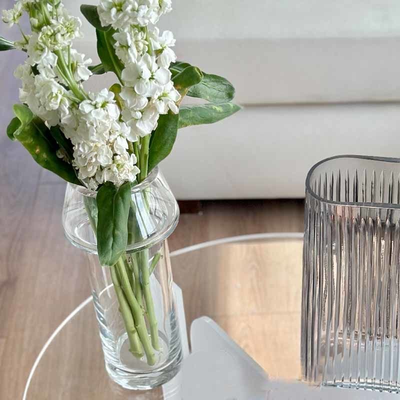 Mushroom Cam Vazo Şeffaf