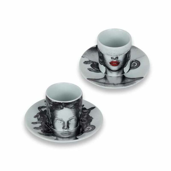 Medusa Kahve Fincanı 2'li Set/ Hediye Kutulu