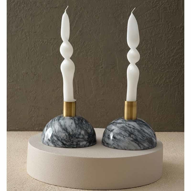 Half Moon Şamdan 2'li Set