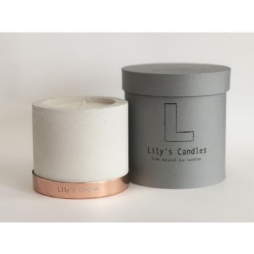 Bergamut&Vanilya Aromaterapi  Beton Mum