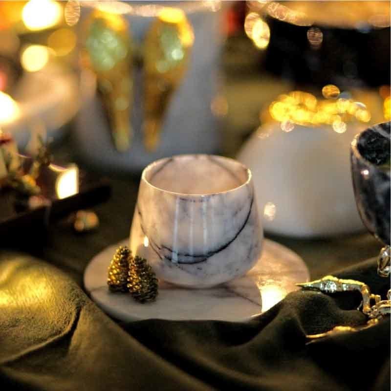 Mermer Espresso Fincanı