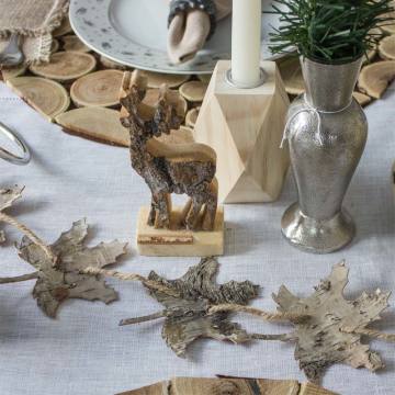 زخرفة حبل ورقة خشبية