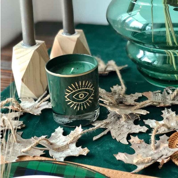 Wooden Leaf Rope Ornament