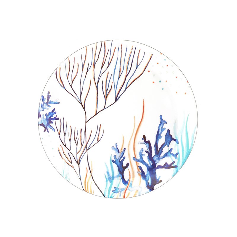 Marine Melamin Servis Tabağı/ 4'lü Set