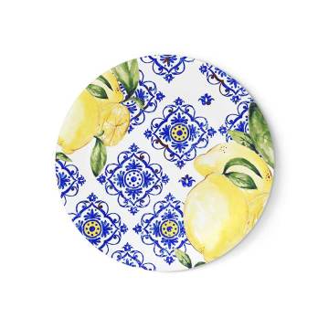 Amalfi Coast Melamin Servis Tabağı/ 4lü Set