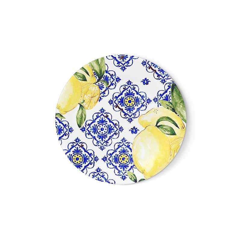 Amalfi Coast Melamin Pasta Tabağı/ 4lü Set