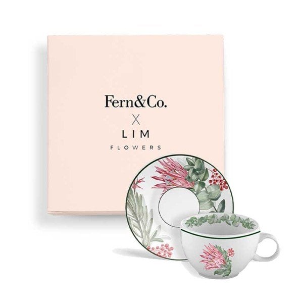 Fern&Co. x Lim Fleur Collection Çay Fincanı / Hediye Kutulu