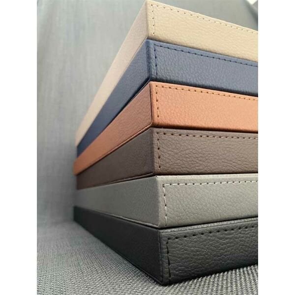 Lacivert Deri Tepsi/ B.Boy