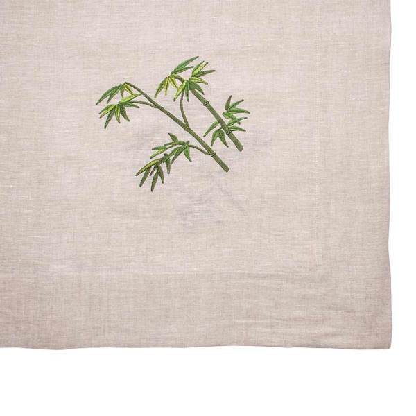 Asia Linen Tablecloth/ Raw Linen Color