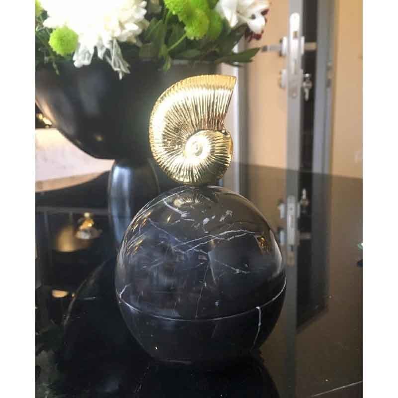 Seashell Bonbonier / Siyah