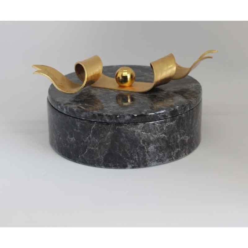 Ribbon Mermer Kutu/Antrasit