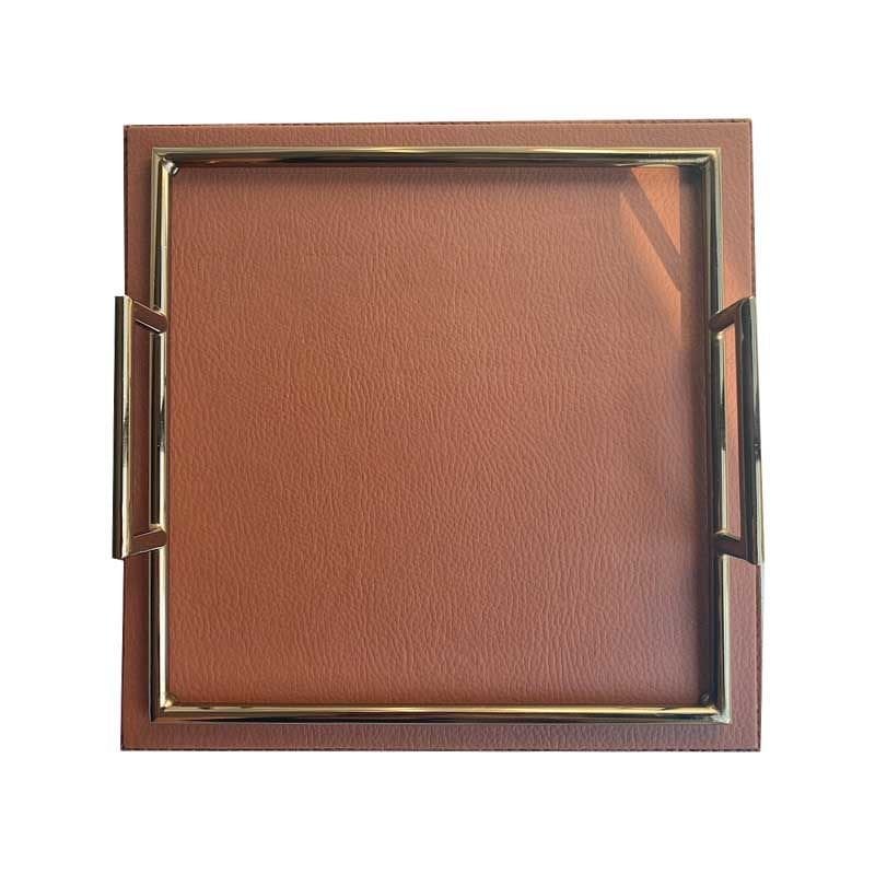 Pirinç&Deri Tepsi 28cm