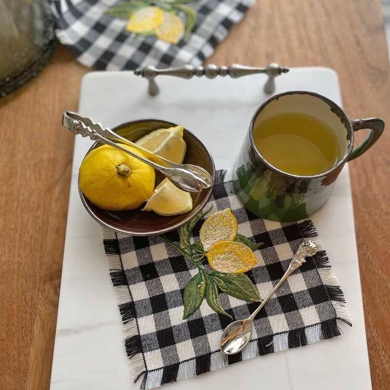 Citrus Pötikare Kokteyl Peçetesi 2'li Set
