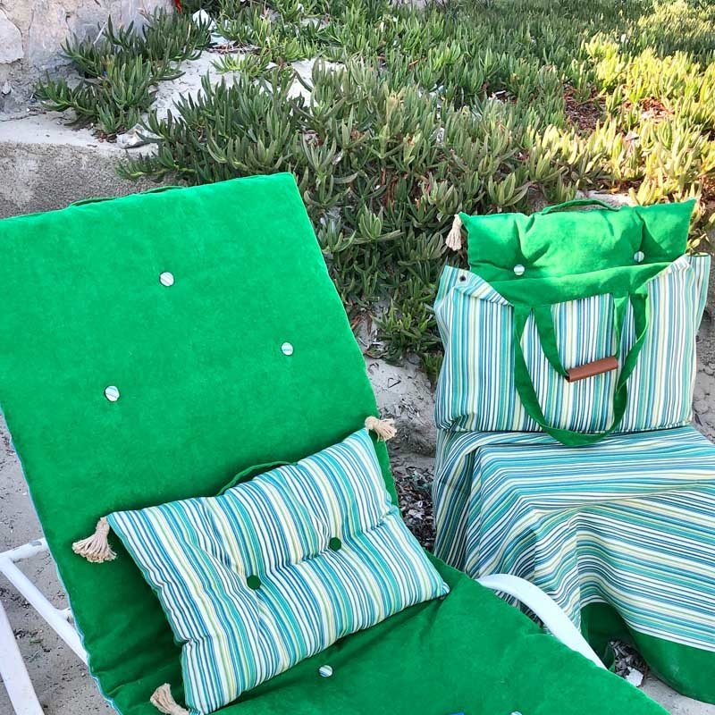 Free Summer Çift Taraflı Yastık/ Yeşil