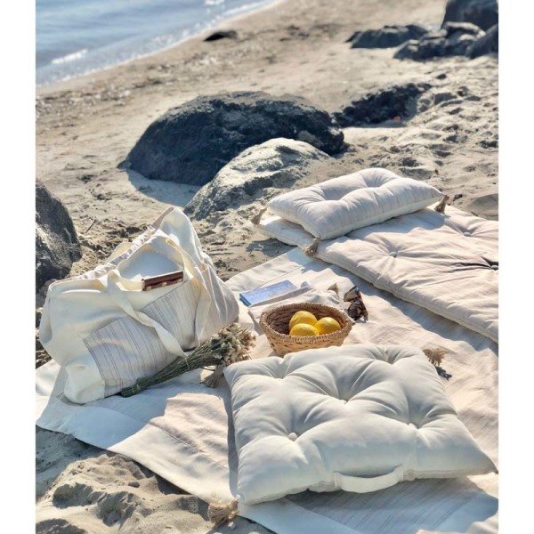 Free Summer Çift Taraflı Çanta/Bej