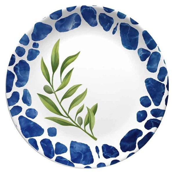 Santorini Cruise Collection 4'lu  Büyük Tabak Seti