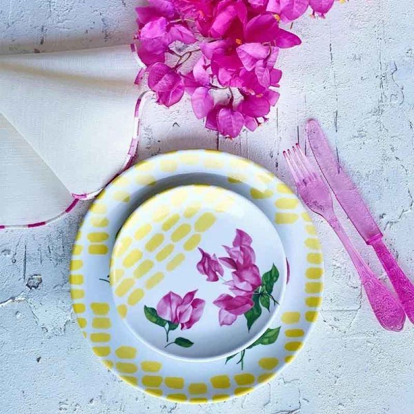 Port of Bodrum Collection 4'lu  Küçük Tabak Seti