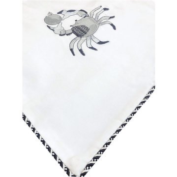 Crab Nakışlı Yastık Kılıfı