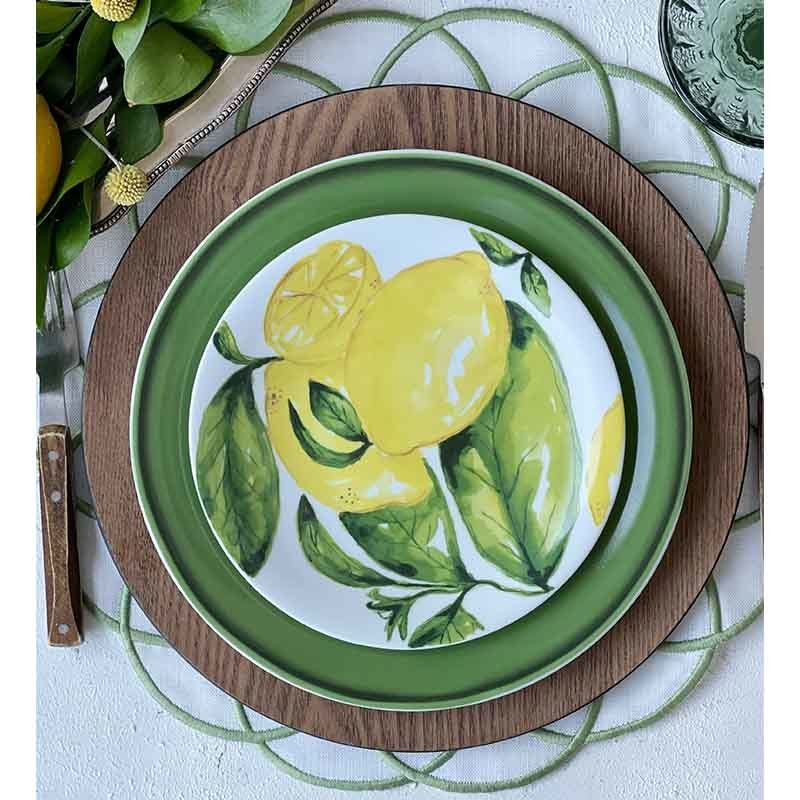 Citrus Porselen Tatlı Tabağı 21cm