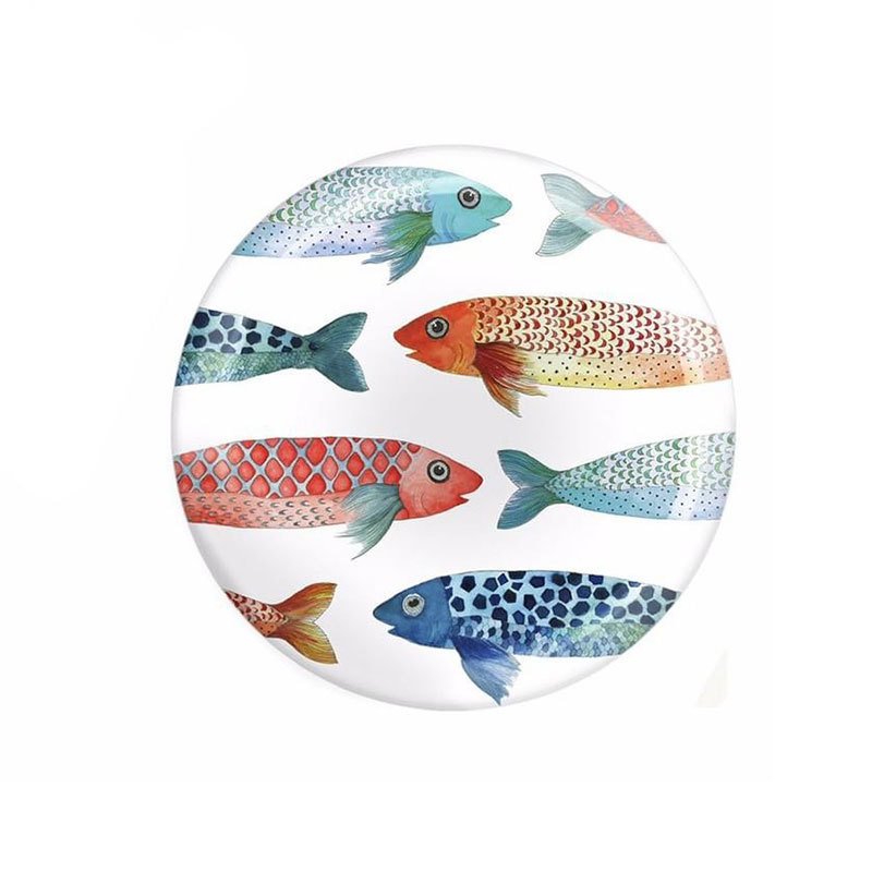 Mullets Melamin Servis Tabağı / 4'lü Set