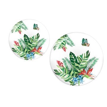 Butterfly Melamin Servis Tabağı/ 4'lü Set