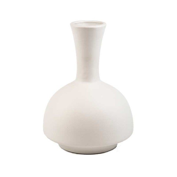 Odessa Siyah Vazo Beyaz