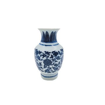 Bleu Blanc Mini Vazo IV
