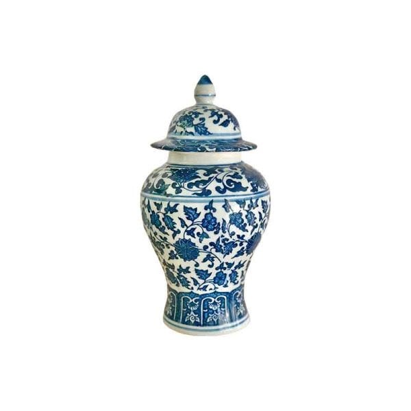 Bleu Blanc Mini Küp 24cm