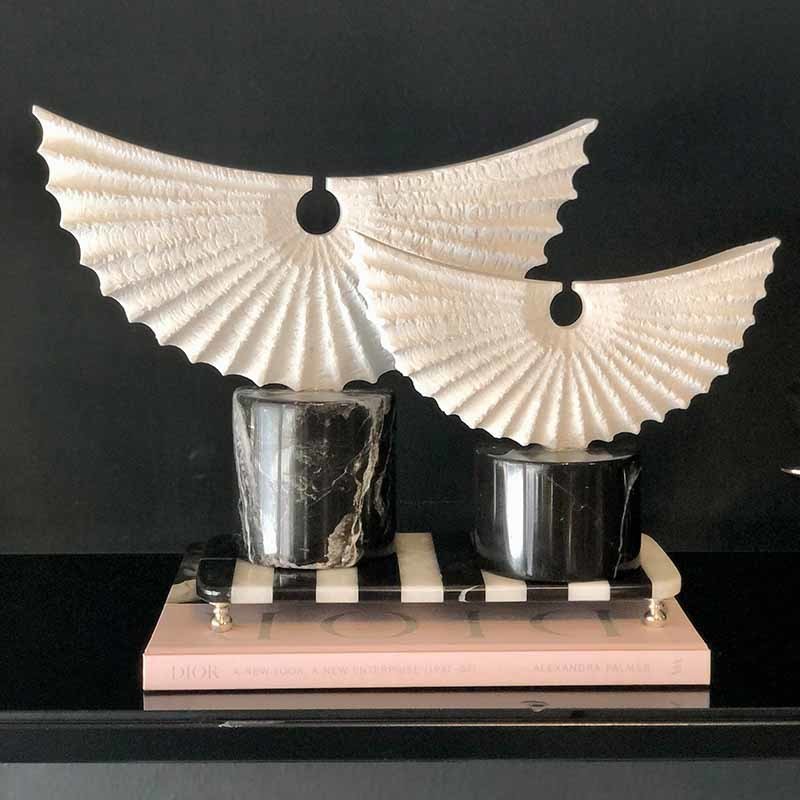 Marble Wings Object Set of 2