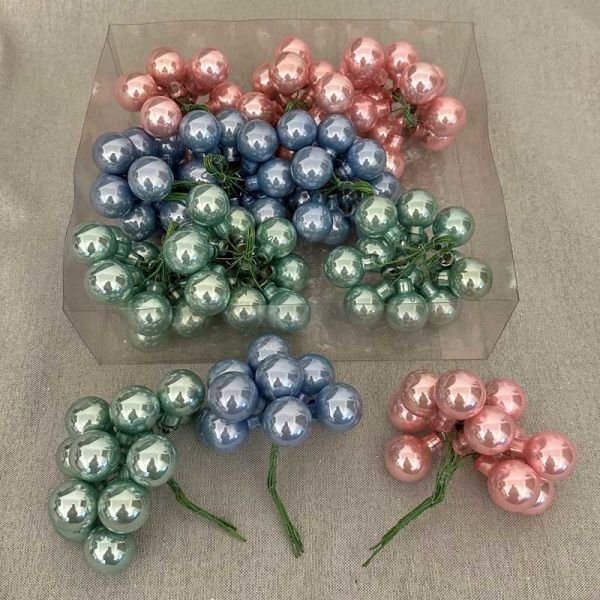 Renkli Cam Bonbon Demet  11*9cm