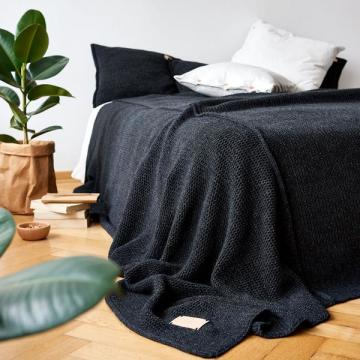 WOOLLY ANTHRACITE YATAK ÖRTÜSÜ 200*220